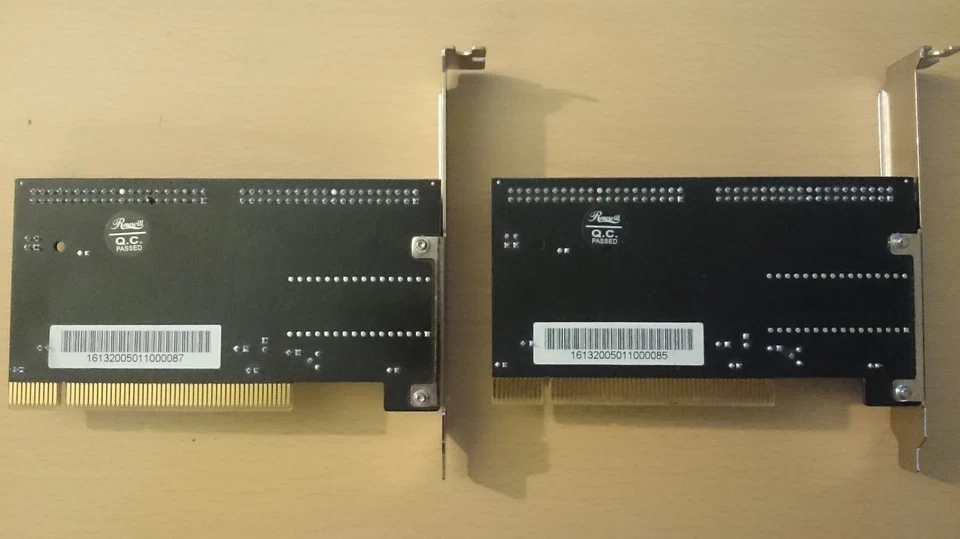 TWO Pcs Rosewill RC-200 ATA-133 2-Port PCI IDE Storage Adapter with RAID Support - Image 2 of 3