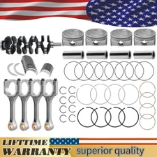 2.4L Engine Crank shafts/ Rods/ Pistons/ Bearings For Hyundai Sonata Kia Sorento