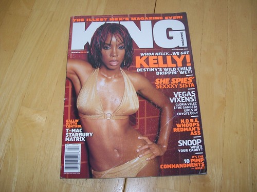 Vintage KING Magazine March April 2003 Kelly Rowland Gloria Velez Video Vixens - Picture 2 of 12
