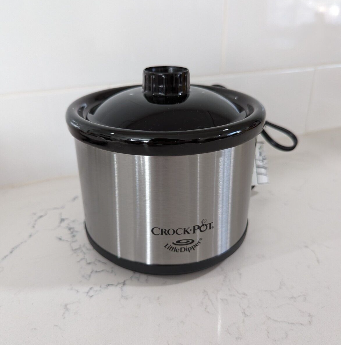 Rival Crock Pot Little Dipper Mini Slow Cooker Stainless Pot 16 oz eBay