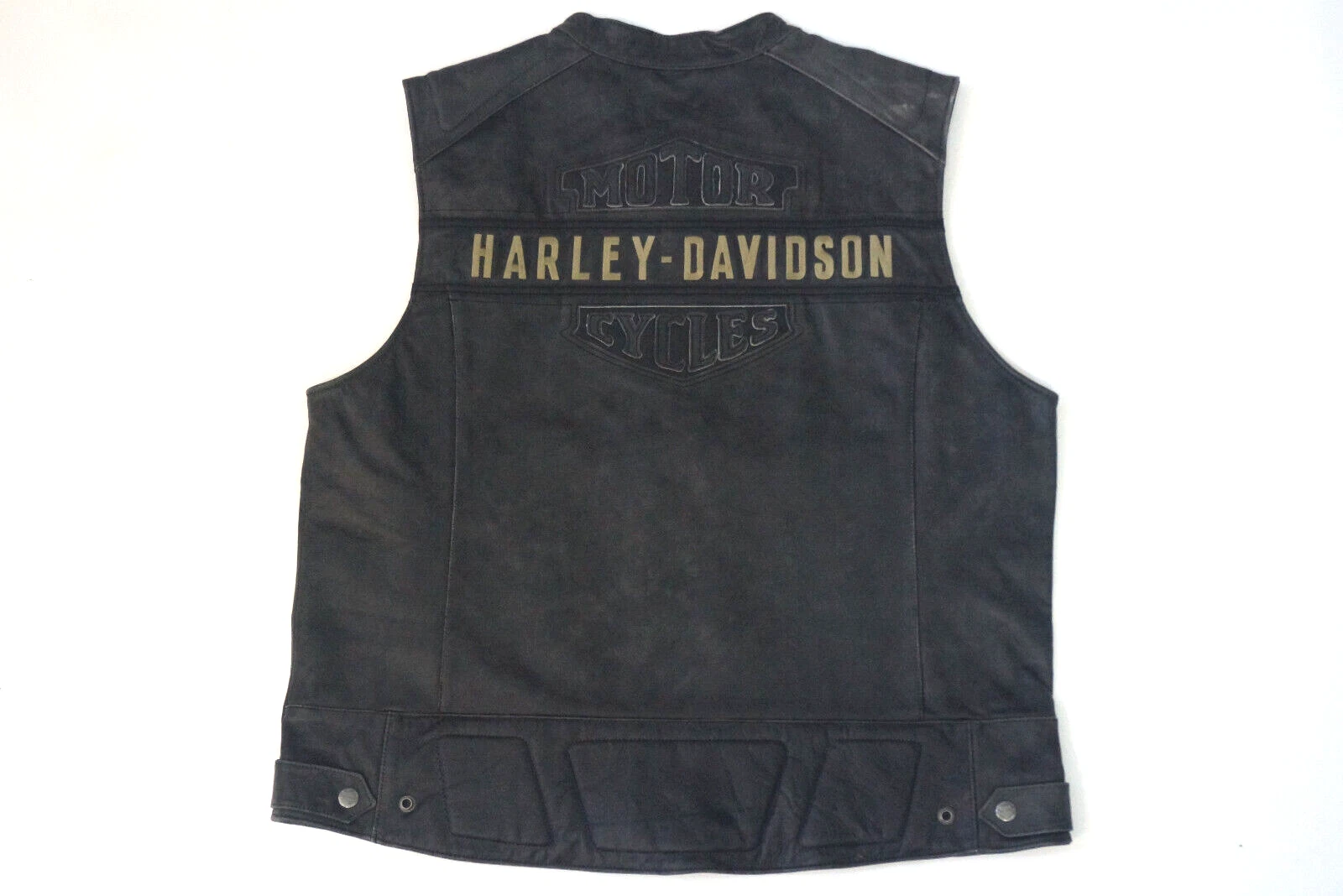 Harley Davidson Men's Passing Link Bar&Shield Black Leather Vest 2XL 98109-16VM
Opens in a new windo