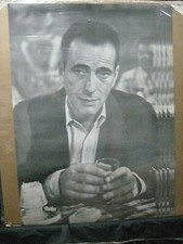 Humphrey Bogart  1970'S BLACK AND WHITE VINTAGE POSTER CNG1184