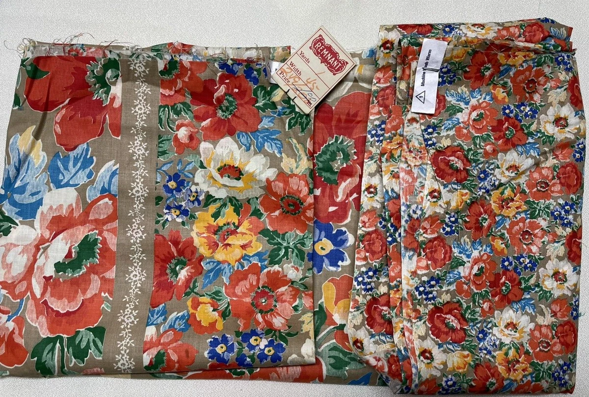 Vintage top fabric store