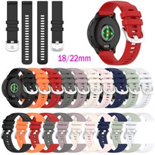 For Garmin Forerunner 265S 255S 255S music 18mm 22mm Silicone Band Watch Strap