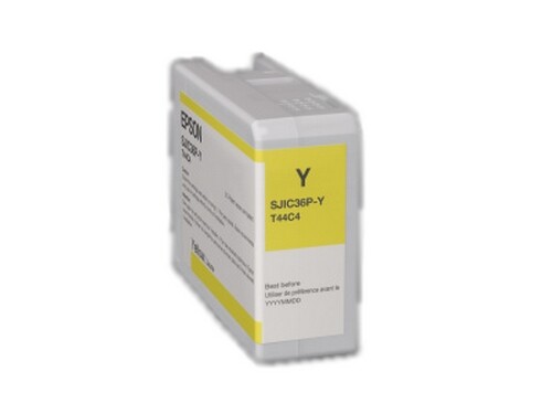 Epson Druckerpatrone Tinte C6000 & C6500 Yellow SJIC36P(Y) C13T44C440-image
