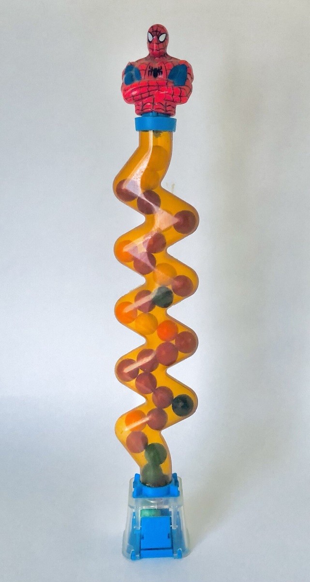 Vintage 1994 Flix AMAZING SPIDER-MAN Bubble Gum Dispenser 10