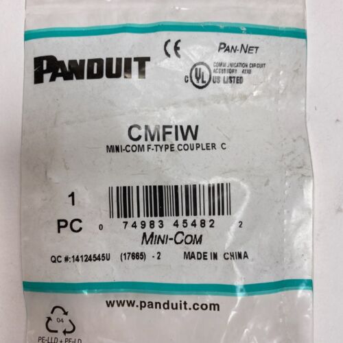 PANDUIT CMFIW Mini-Com F-Type Coupler C