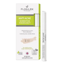 Floslek  ANTI ACNE Natural masking concealer 1 - ivory