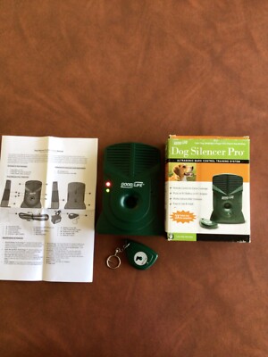 Good Life Dog Silencer Pro Ultrasonic Bark Control Training System