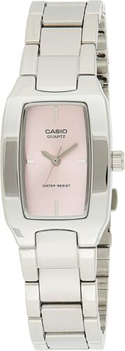 38 Reloj para mujer Casio LTP-1165A-4CDF analógico atractivo rosa plateado - Imagen 1 de 1