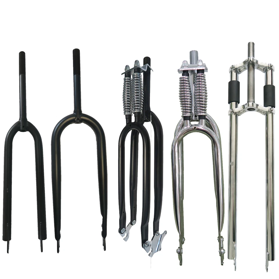 DONSP1986 26" Bicycle Fork with Headset, 1" Threaded (NON)Suspension, Rigid - Image 2 of 3