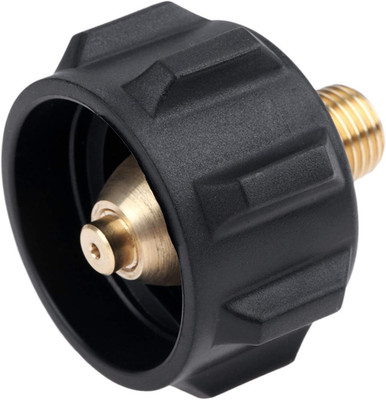 Propane Tank Refil Adapter Gas Regulator Valve 1/4 Inch Male Fitting with Nut...