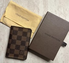 Louis Vuitton Damier Organizer de Poche Card Case Brown