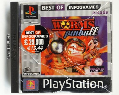 Worms Pinball sony playstation 1 2 3 ps1 ps2 ps3 pal Esp - - Full