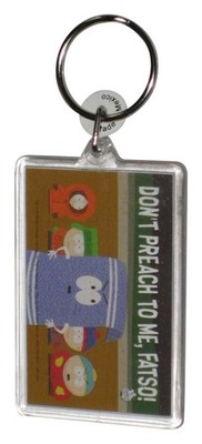 South Park Don't Preach To Me Fatso Towlie Lucite Acryl Schlüsselanhänger
