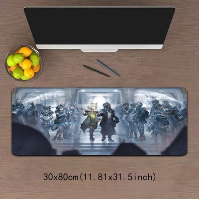 40*90cm1pc A-ArknightS Anime Gaming Desk Mat & Mouse Pad - Large 15.75x35.43inch