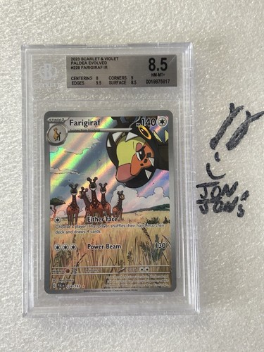 Farigiraf graded BGS 8.5 for sale on eBay