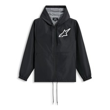Alpinestars Speeder Chromium Windbreaker Jacket Black White
