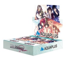 (JAPAN) Weiβ Schwarz Rose Booster Card Pack AQUAPLUS (10 packs) BOX