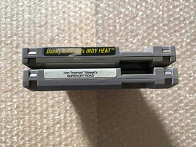 LOT OF 2 Tradewest NES Games (Indy Heat Super Off Road) - CARTS ONLY