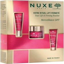 Image of Nuxe Merveillance Lift Gift Set (£94.50 Value) - Powdery Cream 50ml,15ml,50ml.