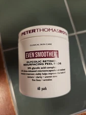 Even Smoother Glycolic Retinol Resurfacing Peel Pads 60 Pads Treatment Sealed