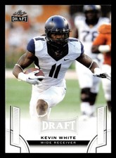 Kevin White 2015 Leaf Draft #35 West Virginia Mountaineers NFL RC ROOKIE CARD