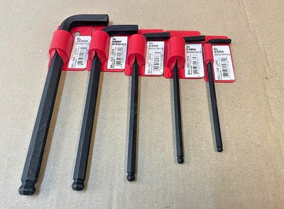 Bondhus 5 Stück Kugelkopf langer Sechskantschlüsselsatz (nicht Standard Mix), 4 mm-10 mm