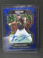 2022 Panini Prizm Draft Picks AUTO #18/25 Steven Zobac #PDP115