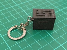 Vintage Varta Auto Batteries, Battery Keyring