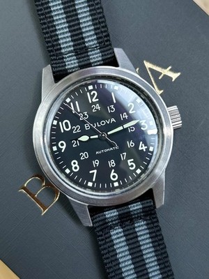Bulova VWI Special Hack 38mm 96A259 Automatic-Full kit
