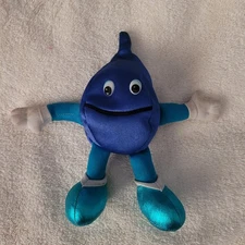 Vintage Claritin Syrup Pharmaceutical Drug Rep Advertising Beanie Plush Figure