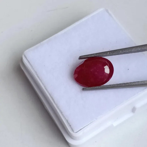 Pigeon Red Blood Ruby Unheated Untreated Earth Mined Loose Gemstone 2.54 Ct - Picture 8 of 8