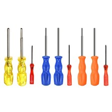 Essential Screwdriver Kit with 3 8mm  4 5mm for Gamebit Repair 76 characters 