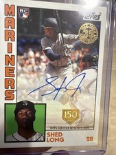 2019 Topps Update Series - 1984 Topps Baseball Autographs Shed Long /150