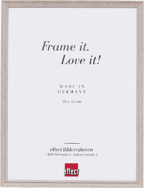 Effect Holzrahmen Profil 2440 Hellbraun 21X28 Cm Mit Museumsglas-image