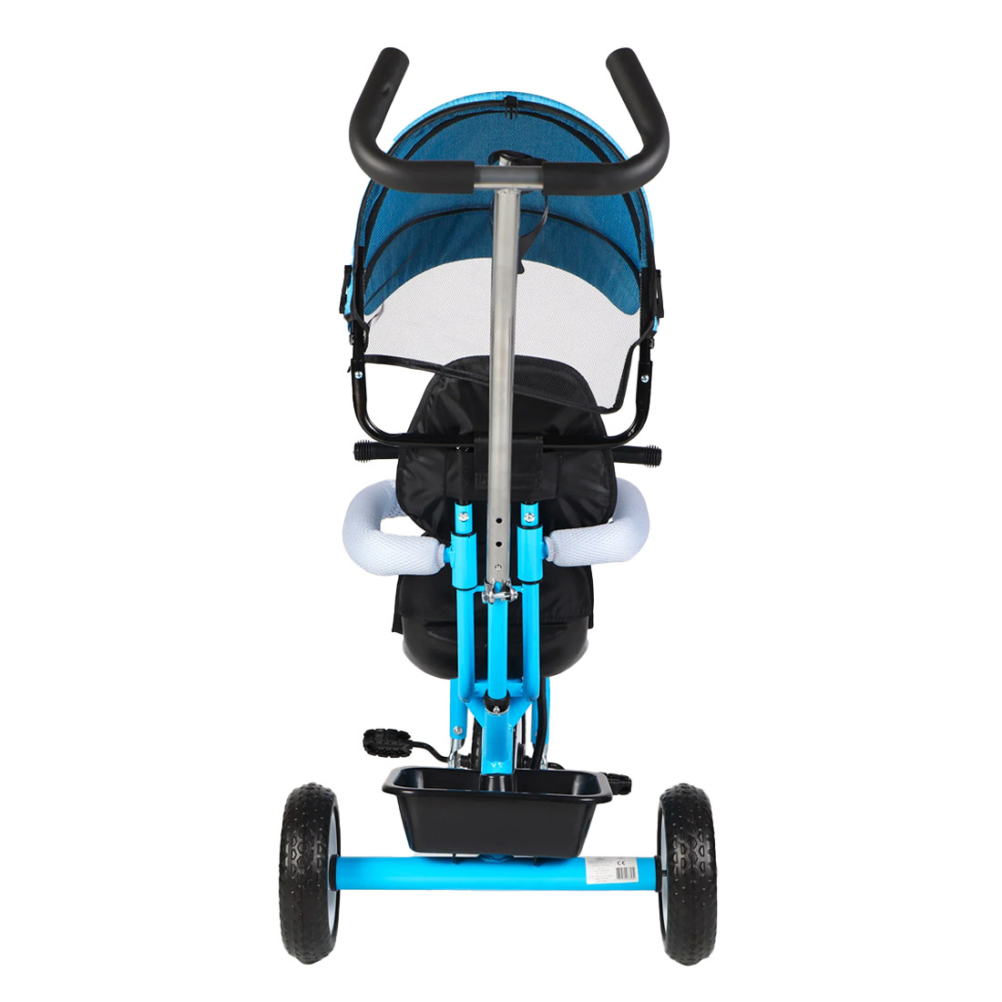 Triciclo FUNNY LT982 Passeggino per Bambini Carrozzina con Tettuccio Parasole foto 6