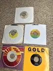 VINYL 7" RECORDS Rock Pop Jazz + obscure Reggae 45's w/ DAVID BOWIE