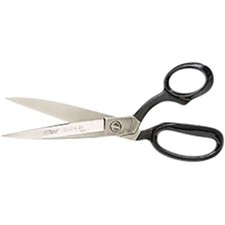10" Wide Blade Bent Handle Industrial Shears, Left Hand