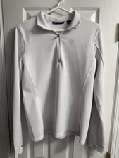 Cutter & Buck Traverse Quarter Zip Women's Pullover White Otsuka Pharma Logo New