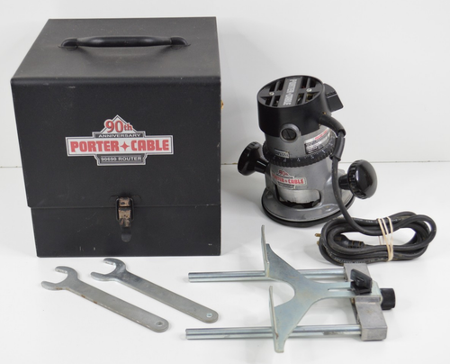 Used Porter Cable Router Porter Cable Router 90690 90th Anniversary w/ Original Case & Tools ...