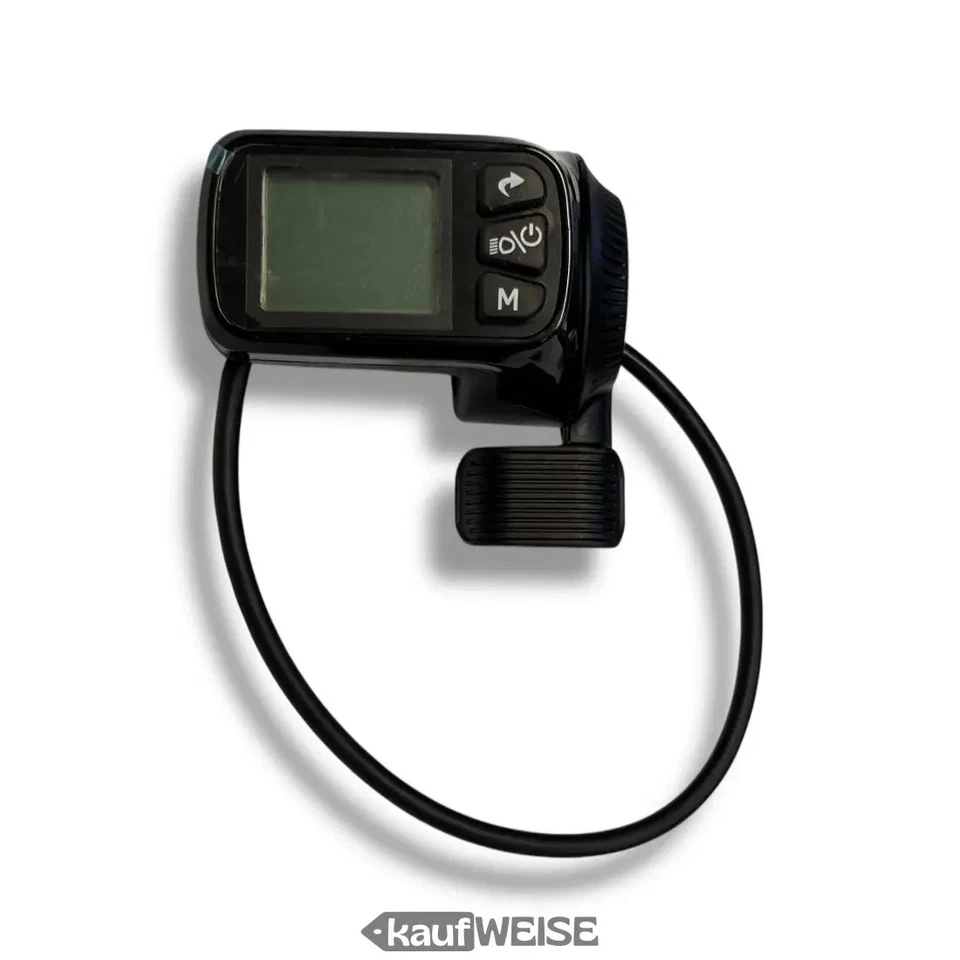 Super73 S1 Daumengas mit Display | OEM Gasgriff & LCD | 8-Pin