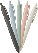 Mitsubishi Jetstream Light Touch Ink Ballpoint Pen Set Of 5 Black 0.5Mm