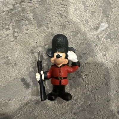   Vintage Bullyland Disney MICKEY MOUSE ROYAL GUARD 3.5'' PVC Figure Figurine  