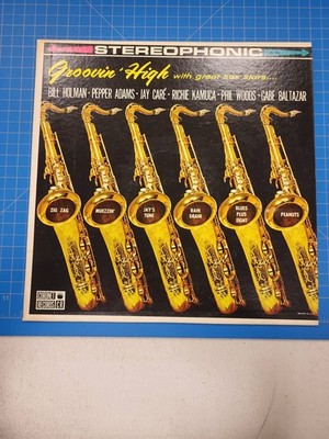 Groovin' High Bill Holman Pepper Adams Richie Kamuca Phil Woods Jazz Vinyl LP