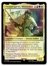 Preston Garvey, Minuteman #8 (Foil) (NM) Fallout PIP Magic MTG