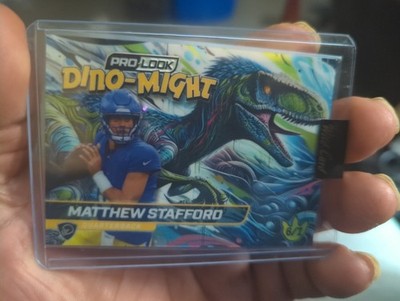 Wild Card Dino-Might Prolook 2023 Matthew Stafford Serial 6/7 Football MVP 