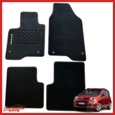 TAPPETI FIAT PANDA DAL 2012 IN MOQUETTE TAPPETINI SAGOMATI CON RICAMO SU MISURA