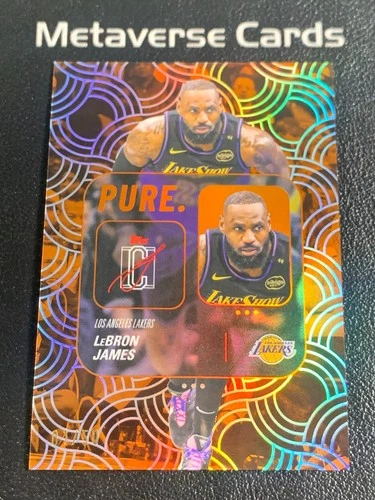 2025 Topps Signature LeBron James Gold (RAW)