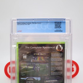XBox 360 BCFX: BLACK COLLEGE FOOTBALL THE XPERIENCE - CGC GRADED 9.8 A+ Sealed!